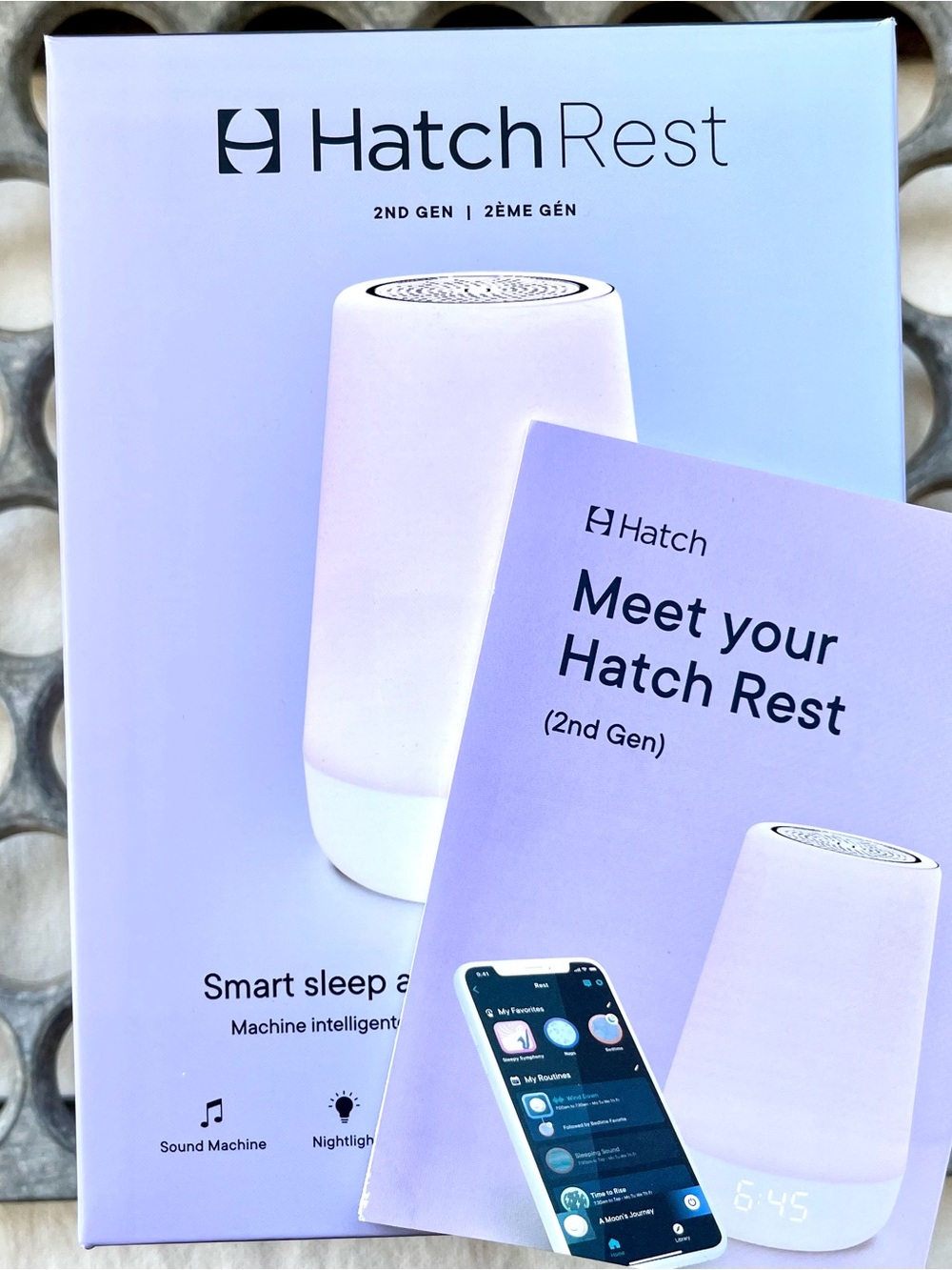 New HATCH Rest Baby SLEEP Sound Machine 2nd Generation